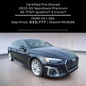2023 A5 Sportback Premium 45 TFSI® quattro® S tronic®